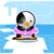 Swim Penguin Icon