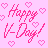 Happy V-Day Myspace Icon