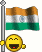 India Flag smiley 73