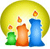 Christmas Candles Icon 5