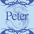 Peter Name Icon
