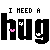 I Need A Hug Icon