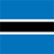 Botswana Flag Icon