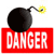 Danger Tablet Icon 5