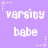 Varsity Babe Myspace Icon
