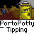 Porto Potty Tipping Myspace Icon