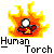 Human torch