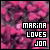 Marina loves Jon