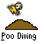 Poo diving