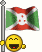 Burundi Flag smiley 32
