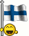 Finland Flag smiley 59