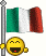 Italy Flag smiley 79