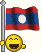 Laos Flag smiley 85