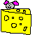 Mouse with cheese smiley